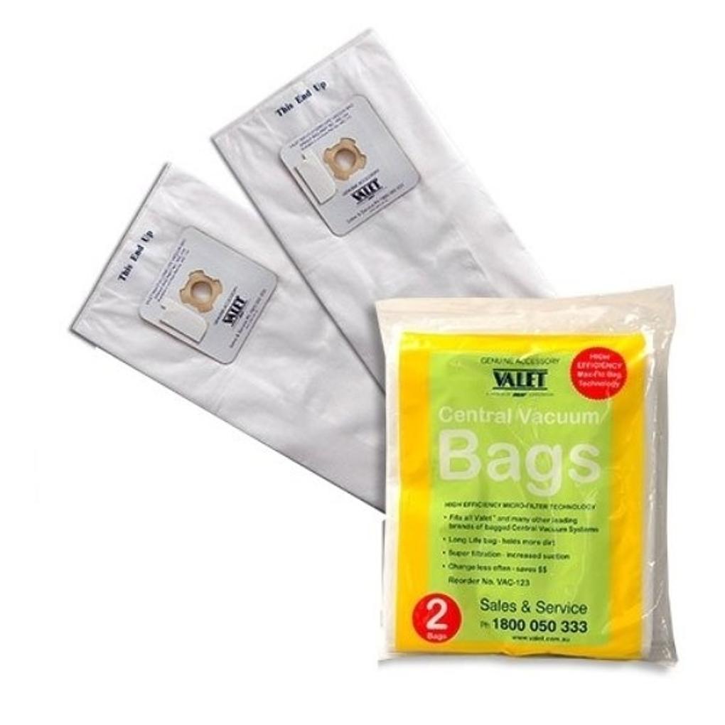 Valet White Vacuum Bags 2 Pack